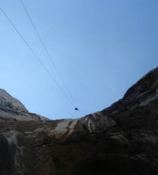 Rappel en la huasteca